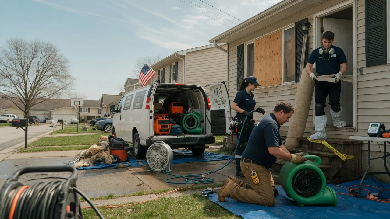 Water Damage Restoration in Elizabeth, PA near me